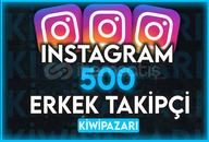 ⭐️[%100 ERKEK] INSTAGRAM 500 ERKEK TAKİPÇİ