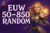 ✨[%100 EUW] 50-850 SKIN LOL RANDOM HESAP ✨