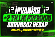 %100 GARANTI⚡+2 Yıllık Premium İpVanish Hesabı⚡