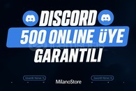 ⭐[%100 Garanti] DİSCORD 500 AKTİF ÜYE GARANTİLİ⭐