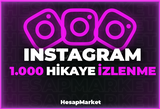 ⭐ GARANTİLİ ⭐ 1000 HİKAYE İZLENME