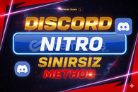 ⚡[%100 GARANTİLİ] DİSCORD NİTRO METHOD⚡