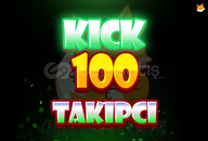 ⭐ 100 | [GARANTİLİ] KICK TAKİPÇİ ⭐