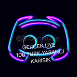 100 GERCEK UYE (BOTSUZ) (TOKENSIZ)