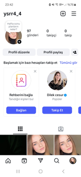 ⭐️100 GÖNDERİLİ HESAP⭐️