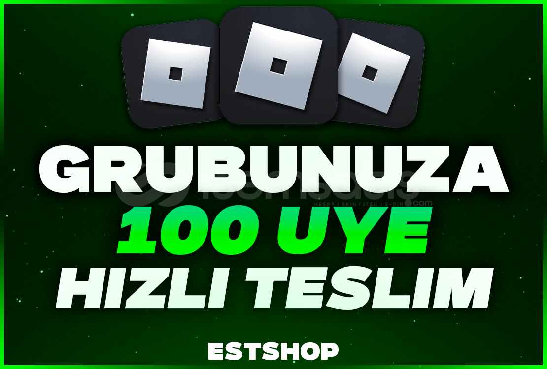 100 Grup Üyesi | Hızlı Teslimat 100 Grup Üyesi | Hızlı Teslimat