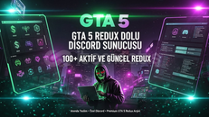 GTA 5 için 100+ redux içeren premium Discord 