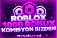 %100 Güvenli 1000 Robux (1429 Gönderilir) 