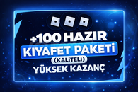 +100 HAZIR KIYAFET PAKETİ (KALİTELİ)