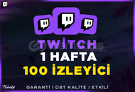 100 İzleyici | 1 Hafta | #1 | Twitch