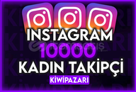 ⭐️[%100 KADIN] INSTAGRAM 10000 KADIN TAKİPÇİ