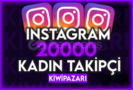 ⭐️[%100 KADIN] INSTAGRAM 20000 KADIN TAKİPÇİ