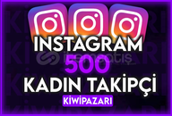 ⭐️[%100 KADIN] INSTAGRAM 500 KADIN TAKİPÇİ