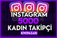 ⭐️[%100 KADIN] INSTAGRAM 5000 KADIN TAKİPÇİ