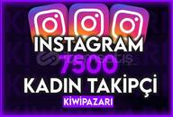 ⭐️[%100 KADIN] INSTAGRAM 7500 KADIN TAKİPÇİ