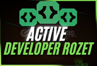 ⭐️[%100 KALICI] Active Developer Rozeti ⭐️