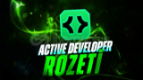 ⭐️[%100 KALICI!] Active Developer Rozeti ⭐️