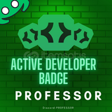 ⭐️[%100 KALICI] Active Developer Rozeti ⭐️