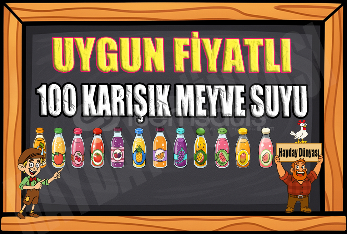 100 KARIŞIK MEYVE SUYU 100 KARIŞIK MEYVE SUYU