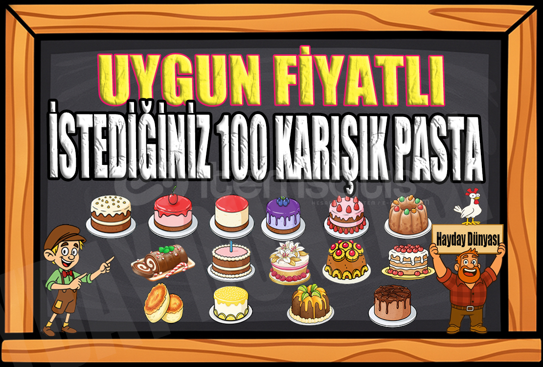 100 KARIŞIK PASTA 100 KARIŞIK PASTA