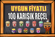 100 KARIŞIK REÇEL