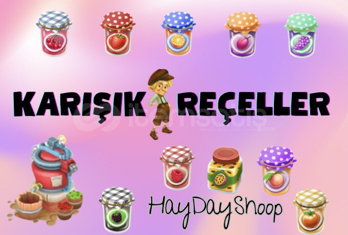 100 KARIŞIK REÇELLER | HAY DAY 100 KARIŞIK REÇELLER | HAY DAY