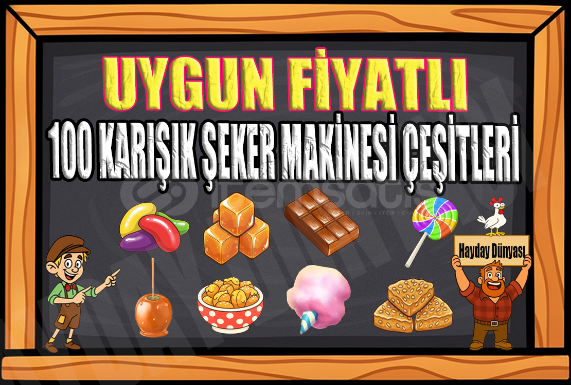 100 KARIŞIK ŞEKER MAKİNESİ ÜRÜNLERİ 100 KARIŞIK ŞEKER MAKİNESİ ÜRÜNLERİ