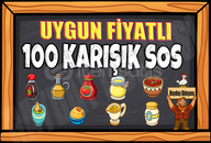 100 KARIŞIK SOS 100 KARIŞIK SOS