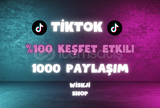 ⭐️%100 KEŞFET ETKİLİ TİKTOK 1000 PAYLAŞIM⭐️