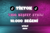 ⭐️%100 KEŞFET ETKİLİ TİKTOK 10.000 BEĞENİ