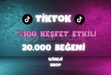 ⭐️%100 KEŞFET ETKİLİ TİKTOK 20.000 BEĞENİ