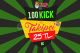 ⚜️100 KICK TAKİPÇİ - 25 TL