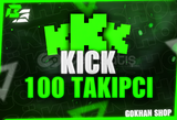 ⭐ 100 Kick Takipçi ! Garantili