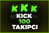 [100] KİCK TAKİPÇİ ⭐️GARANTİ⭐️