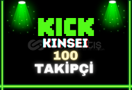 100 Kick TAKİPÇİ GARANTİLİ