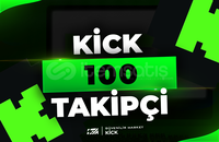 ⭐100 Kick Takipçi - GELİŞİM ETKİLİ⭐