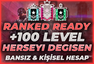 ⭐[100 LEVEL RANKED] MAİL DEĞİŞEN BANSIZ+KİŞİSL⭐