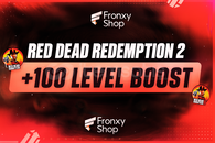 ⭐️+100 Level RDR2 Online Boost⭐️