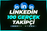 100 Linkedin Profil/Şirket Takipçi - HIZLI