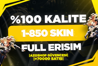 ⭐%100⭐LOL⭐ 1-850 SKIN MAIL DEGISEN ⭐