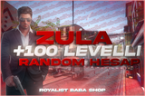 ⭐100 LVL GARANTİ ZULA RANDOM HESAP ⭐