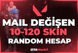 ⭐%100 MAİL DEĞİŞEN 10-120 SKİN RANDOM HESAP ⭐