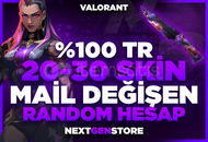 ⭐%100TR 20-30 SKİN Ranked Ready MAIL DEĞİŞEN⭐