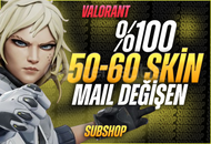 ⭐%100 MAİL DEĞİŞEN⭐50-60 SKİN EFSANE++ HESAP⭐