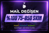[ %100 Mail Değişen ] 75-850 Skin Garanti