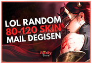 ⭐%100 MAİL DEĞİŞEN 80-120 SKİN RANDOM
