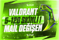 ⚡️[%100 MAİL] MAİL DEĞİŞEN 5-120 SKİN RANDOM⚡️