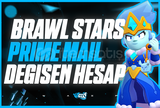 ⭐[%100 MAİL] Prime Random | Brawl Stars