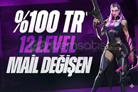 ⭐%100 MAİLLİ +12 LEVEL RANDOM HESAP⭐