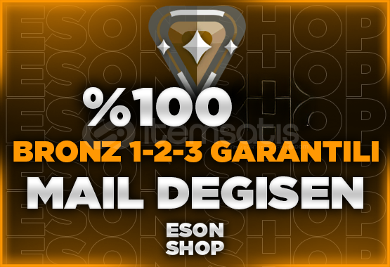 ⭐️%100 MAİLLİ BRONZ 1-2-3 ELO GARANTİLİ⭐️ ⭐️%100 MAİLLİ BRONZ 1-2-3 ELO GARANTİLİ⭐️